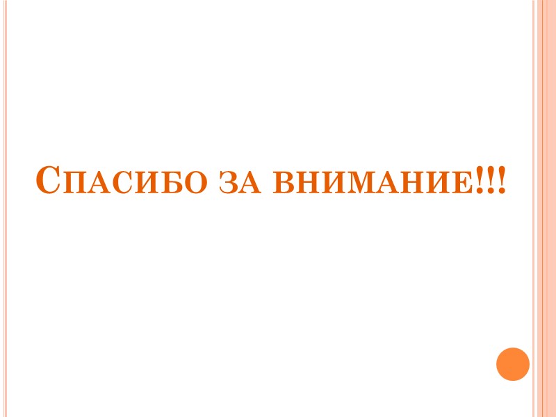 Спасибо за внимание!!!